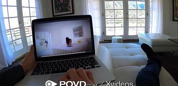  POVD Step Sis Blackmails Porn Watching Step Bro